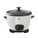 OSTER 7 CUP RICE COOKER WITH BROWNING BUTTON, COOL TOUCH HANDLE, AUTOMATIC SHUT OFF AND INCLUDES STEAMER TRAY