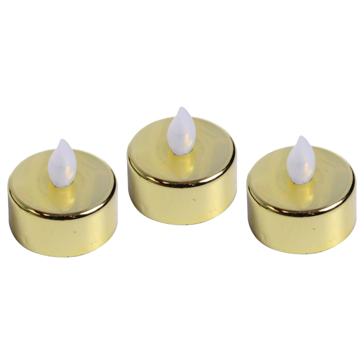 GOLD SEASONAL CHRISTMAS TEALIGHT SET