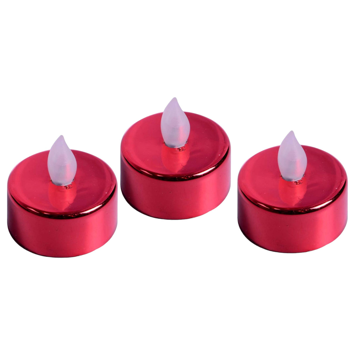 RED SEASONAL CHRISTMAS TEALIGHT SET