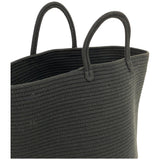 MODERN INDUSTRIAL BLACK BASKET 38 X 50  CM