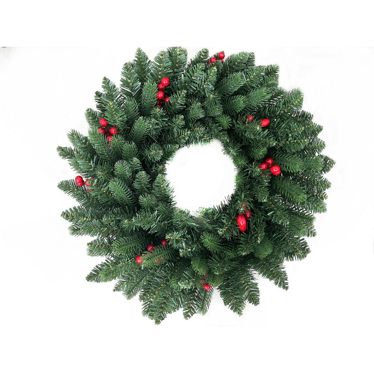 RED SEASONAL WREATH