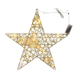 GOLD SEASONAL STAR ORNAMENT