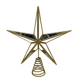 GOLD SEASONAL STAR ORNAMENT