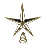 GOLD SEASONAL STAR ORNAMENT