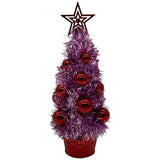 PURPLE SEASONAL TREE ORNAMENT