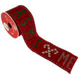 RED SEASONAL RIBBON