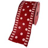 RED SEASONAL RIBBON