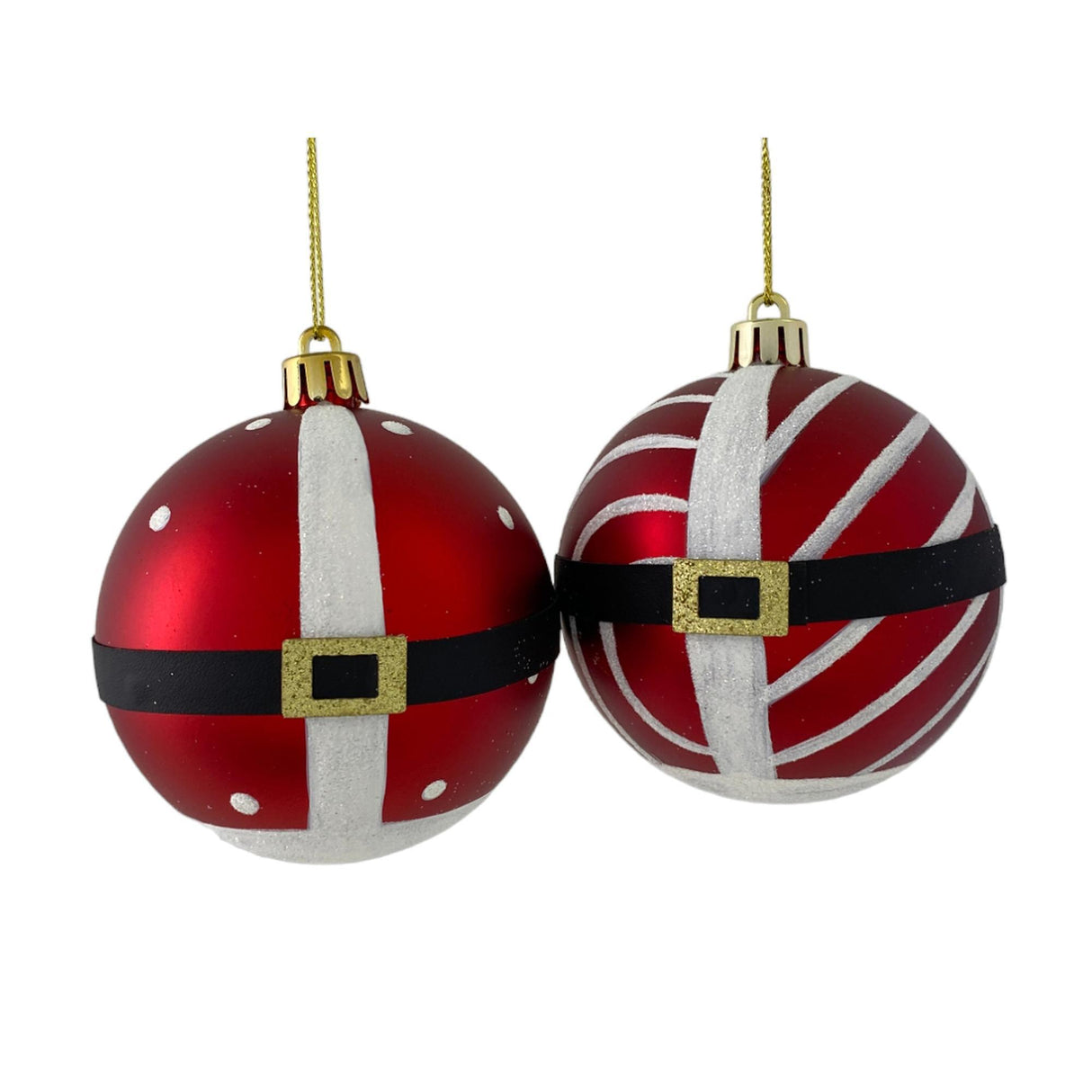 RED SEASONAL BALL ORNAMENT