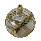 GOLD SEASONAL BALL ORNAMENT