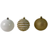 ASSORTED SEASONAL BALL ORNAMENT