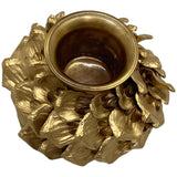 GOLD SEASONAL CANDLE HOLDER