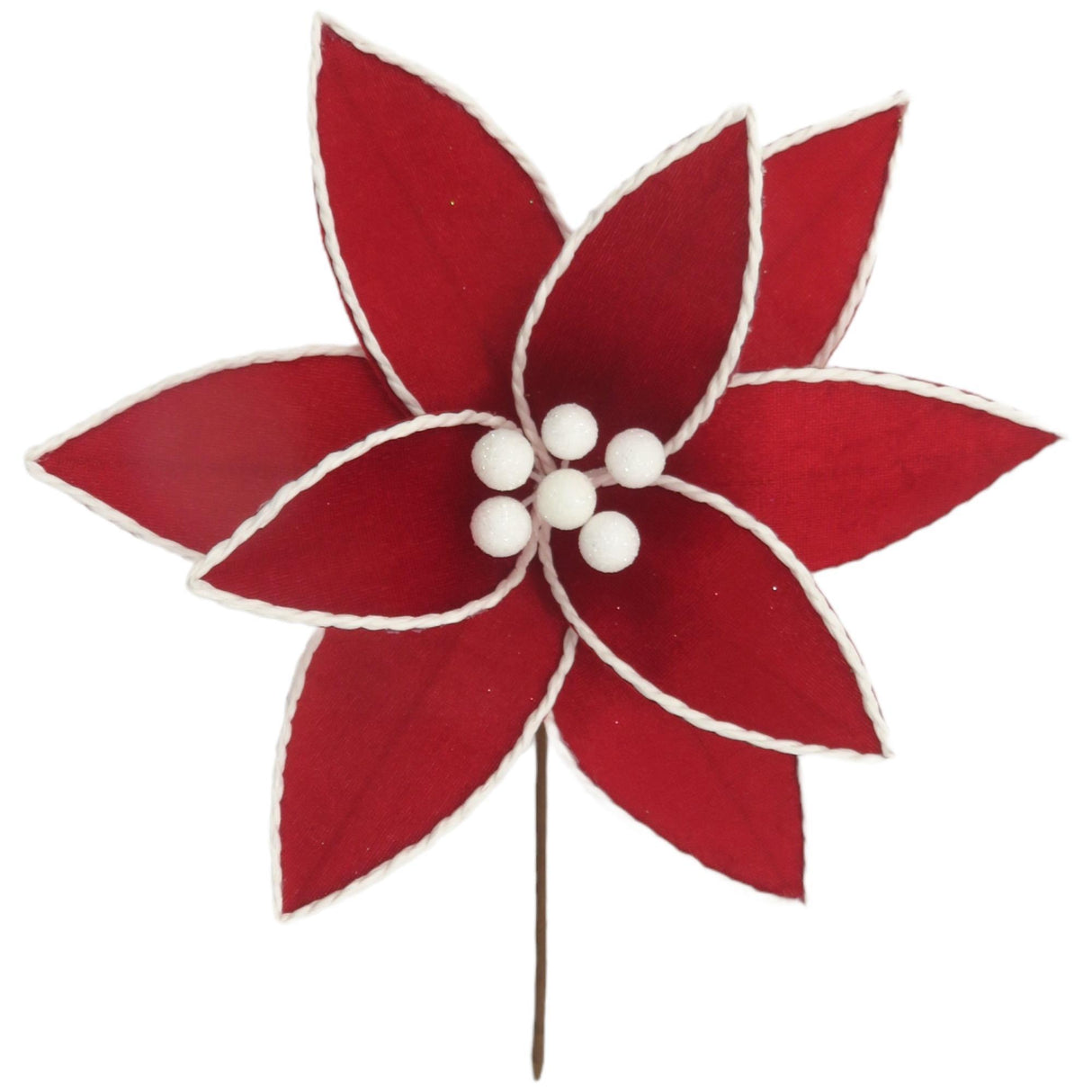 RED SEASONAL FLOWER