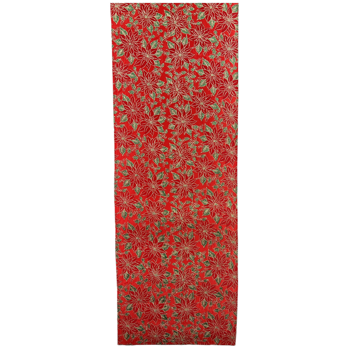 RED SEASONAL TABLE RUNNER