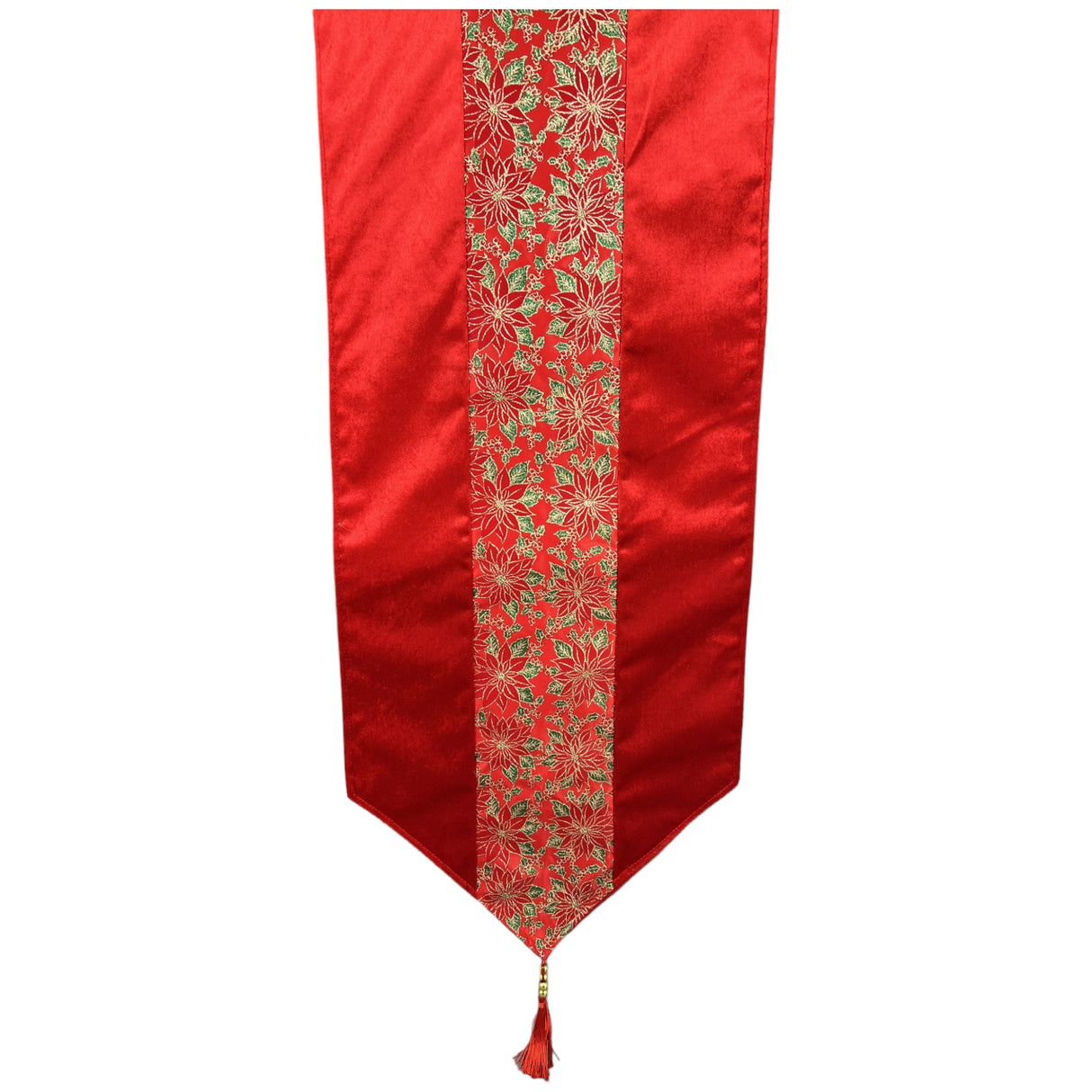 RED SEASONAL TABLE RUNNER