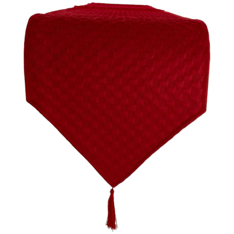 RED SEASONAL TABLE RUNNER