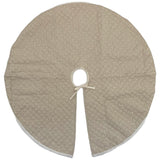 BEIGE SEASONAL TREE SKIRT