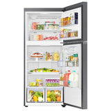 SAMSUNG18 CFT TOP FREEZER REFRIGERATOR WITH FLEXZONE™ AND ICE MAKER IN STAINLESS STEEL