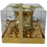 GOLD SEASONAL CANDLE HOLDER