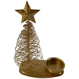 GOLD SEASONAL CANDLE HOLDER