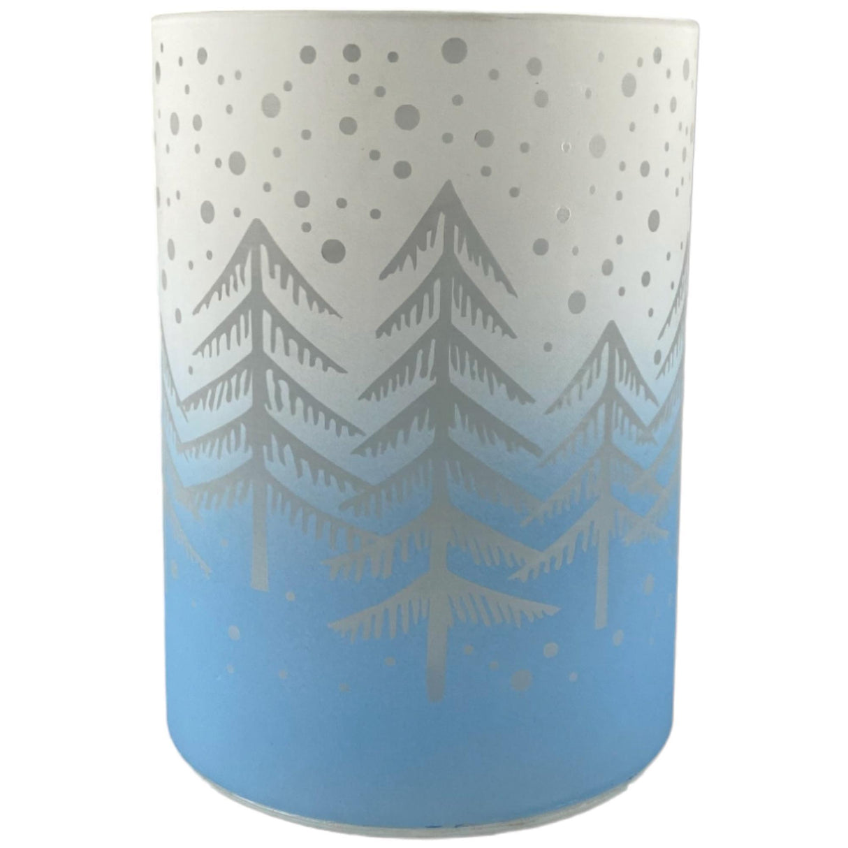 BLUE SEASONAL CANDLE HOLDER