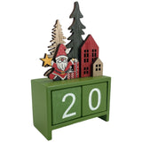 GREEN SEASONAL ADVENT CALENDAR