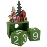 GREEN SEASONAL ADVENT CALENDAR