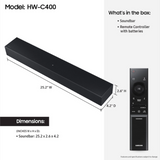 SAMSUNG C400 SOUNDBAR WITH DOLBY AUDIO