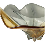 SILVERY GOLD BROWN BOWL 50 X 38 X 26 CM