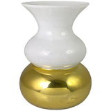 SILVERY GOLD GOLD VASE 18 X 18 X 25  CM