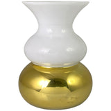 SILVERY GOLD GOLD VASE 18 X 18 X 25  CM