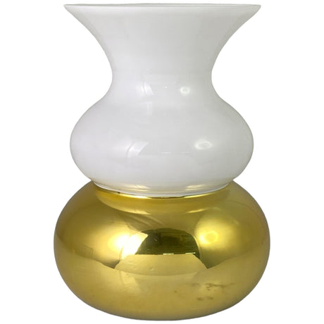 SILVERY GOLD GOLD VASE 18 X 18 X 25  CM