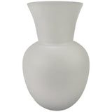 GOLDEN STYLE WHITE VASE 21 X 21 X 30 CM