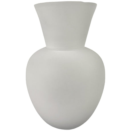 GOLDEN STYLE WHITE VASE 24 X 24 X 36 CM