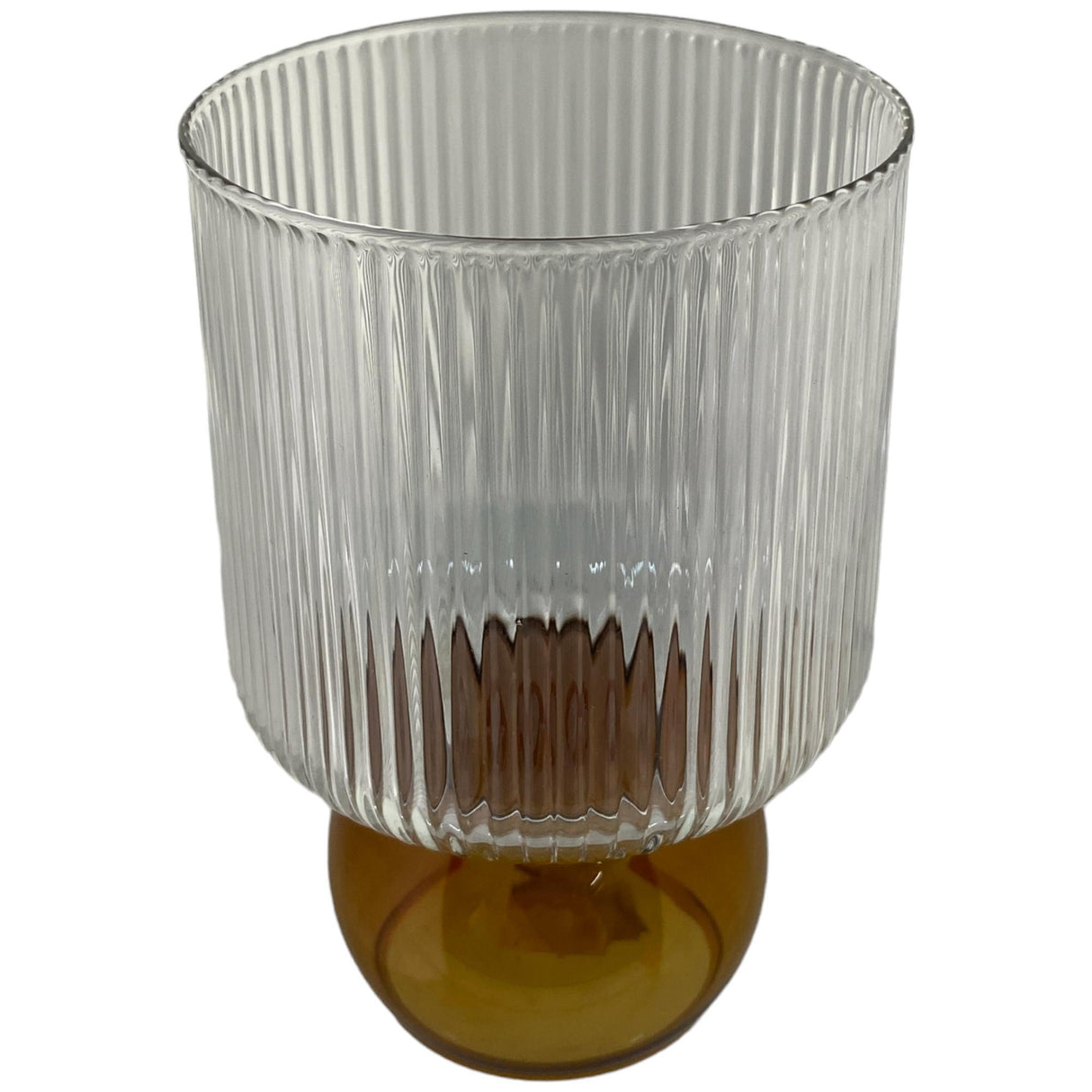 WABI SABI LUXURY BROWN WINE GLASS 360 ml 8 X 8 X 12.5  CM