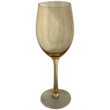 NATURALLY BOHO BROWN WINE GLASS 8.8 X 8.8 X 23.8  CM