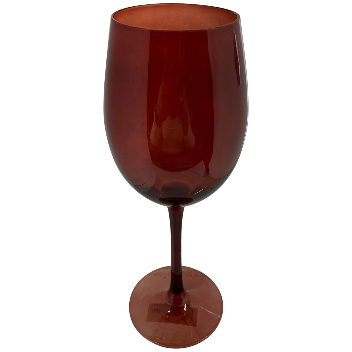 SCARLET RED WINE GLASS 8.8 X 8.8 X 23.8  CM