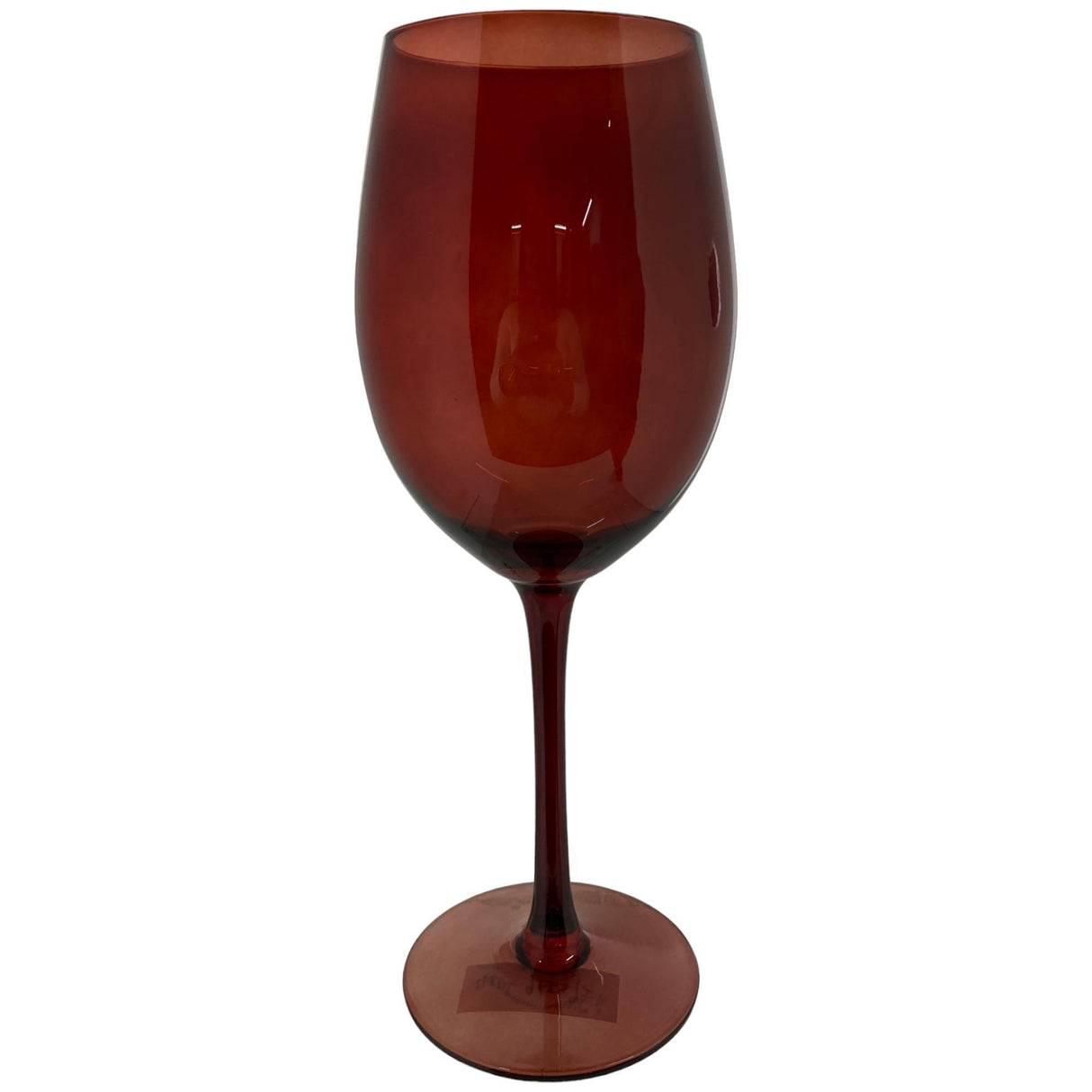 SCARLET RED WINE GLASS 8.8 X 8.8 X 23.8  CM