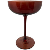 SCARLET RED WINE GLASS 12 X 12 X 17 CM