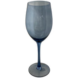 MODERN INDUSTRIAL BLUE WINE GLASS 8.8 X 8.8 X 23.8  CM