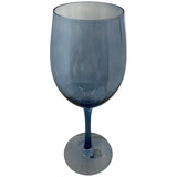 MODERN INDUSTRIAL BLUE WINE GLASS 8.8 X 8.8 X 23.8  CM