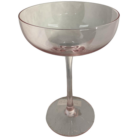 BOMBAY LUXE PINK WINE GLASS 12 X 12 X 17 CM