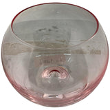 BOMBAY LUXE PINK WINE GLASS 10.5 X 10.5 X 8  CM