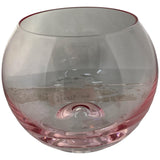 BOMBAY LUXE PINK WINE GLASS 10.5 X 10.5 X 8  CM