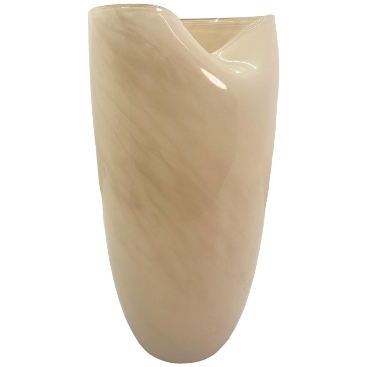 BOMBAY LUXE BEIGE VASE 15 X 15 X 31  CM