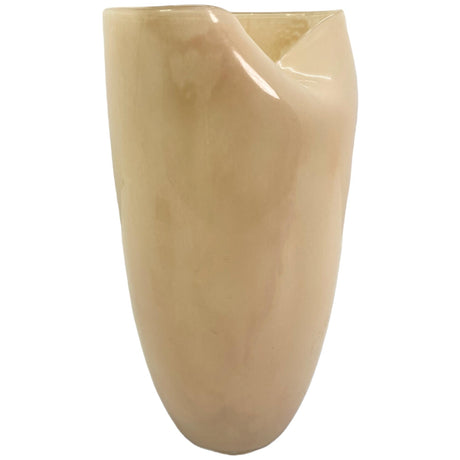 BOMBAY LUXE BEIGE VASE 13.5 X 13.5 X 26.5  CM