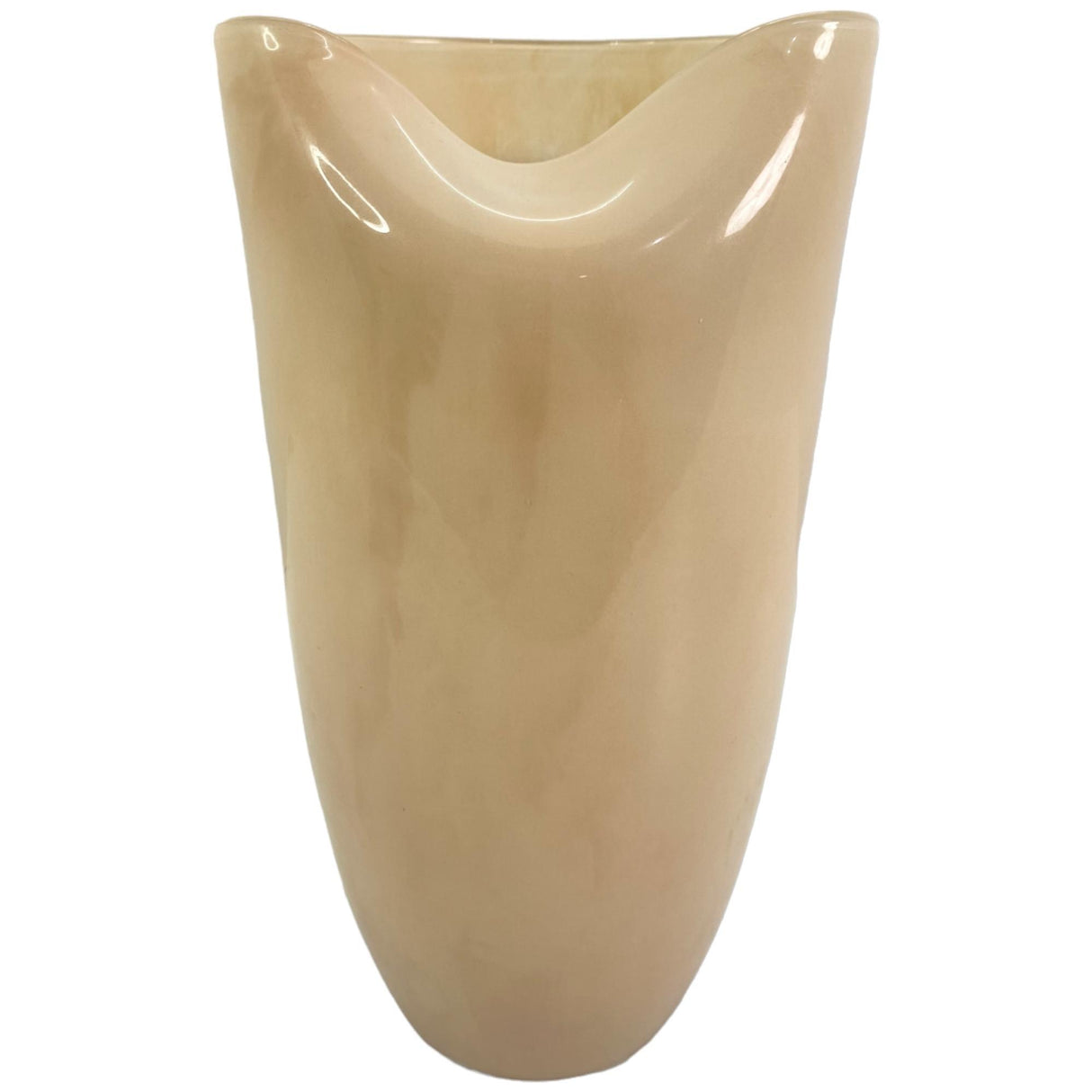 BOMBAY LUXE BEIGE VASE 13.5 X 13.5 X 26.5  CM