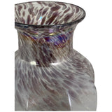 MIDNIGHT PLUM SILVER VASE 21 X 21 X 37 CM