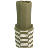 MATCHA GREEN VASE 12 X 12 X 42 CM