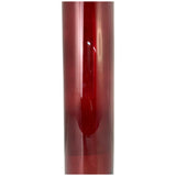 SCARLET RED VASE 10 X 10 X 60 CM