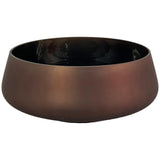 CEBRON BROWN BOWL 30.5 X 18 X 14  CM